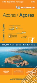 Azores-Açores 1:80.000. Ediz. bilingue libro