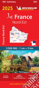 France Nord-Est 1:500.000 libro