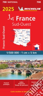 France Sud-Ouest 1:500.000 libro