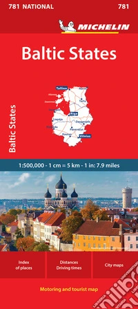 Baltic States. 1:500.000 libro