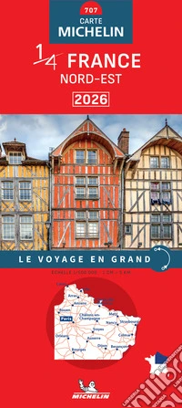 France Nord-Est 1:500.000 libro