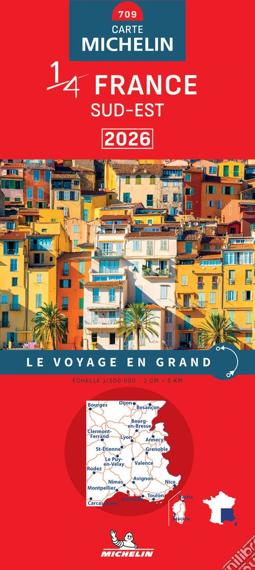 France Sud-Est 1:500.000