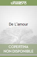 De L'amour libro