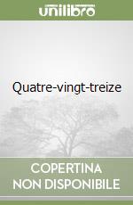 Quatre-vingt-treize libro