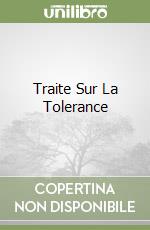 Traite Sur La Tolerance
