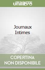 Journaux Intimes libro