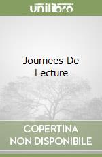 Journees De Lecture