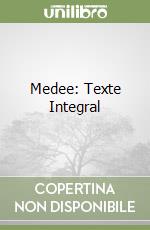 Medee: Texte Integral libro