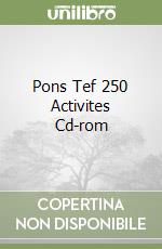 Pons Tef 250 Activites Cd-rom