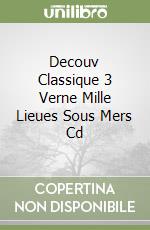 Decouv Classique 3 Verne Mille Lieues Sous Mers Cd libro