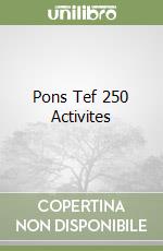 Pons Tef 250 Activites libro