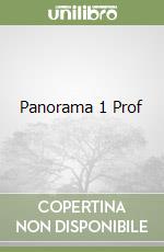 Panorama 1 Prof libro