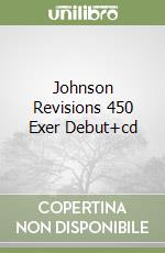 Johnson Revisions 450 Exer Debut+cd libro