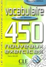 Vocabulaire 450 exercices libro