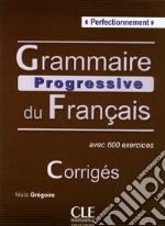 Aavv Grammaire Progressive 2ed Perfect Corriges libro