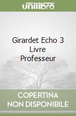 Girardet Echo 3 Livre Professeur libro