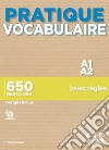 Pratique vocabulaire. A1-A2. 650 exercices avec règles. Con Corrigés. Per le Scuole superiori. Con File audio per il download libro di Gallier Thierry