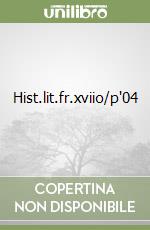 Hist.lit.fr.xviio/p'04 libro