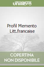 Profil Memento Litt.francaise libro