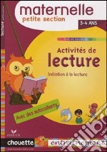 Activités de lecture maternelle. Petite section. 3-4 ans. Per la Scuola elementare