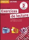 Exercices de lecture. Niveau 2 cycle 3. Fichier avec corrigés. Per la Scuola elementare libro di Landier Jean-Claude Adami Irene