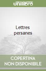 Lettres persanes libro