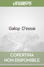 Galop D'essai libro