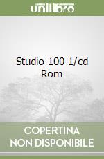 Studio 100 1/cd Rom libro