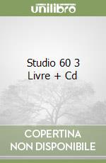 Studio 60 3 Livre + Cd libro