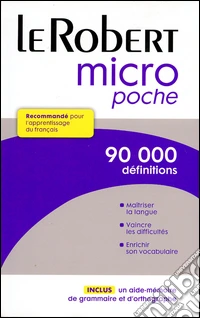 Le petit Robert micro poche