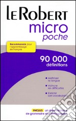 Le petit Robert micro poche libro