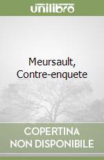 Meursault, Contre-enquete libro