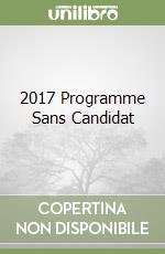 2017 Programme Sans Candidat