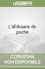 L'afrikaans de poche libro