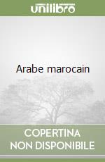 Arabe marocain