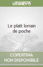 Le platt lorrain de poche libro