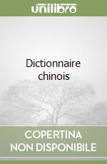 Dictionnaire chinois libro