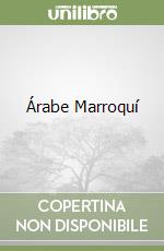 Árabe Marroquí