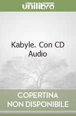 Kabyle. Con CD Audio libro