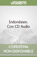 Indonésien. Con CD Audio