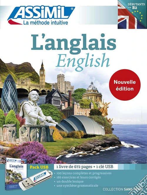 L'Anglais. Livre + clé USB