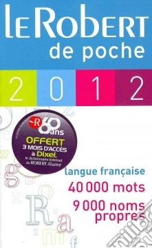 Le Robert de poche 2012
