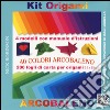 Kit origami. 40 colori arcobaleno. Con gadget libro