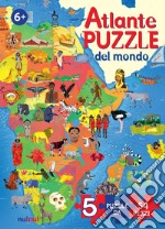 Atlante puzzle del mondo. Ediz. a colori