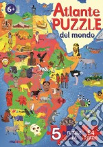 Atlante puzzle del mondo. Ediz. a colori