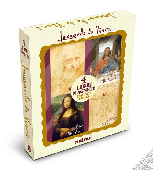 Leonardo da Vinci. Libri magnete. Ediz. italiana e inglese
