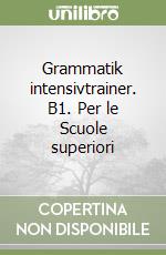 Grammatik intensivtrainer. B1. Per le Scuole superiori