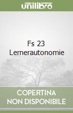 Fs 23 Lernerautonomie libro
