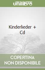 Kinderlieder + Cd libro