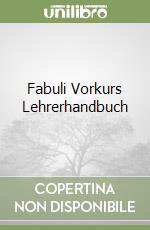 Fabuli Vorkurs Lehrerhandbuch libro